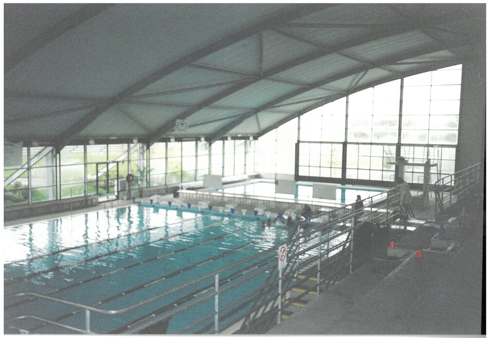 Geoffrey Stevens Pool Complex interior, 1997
