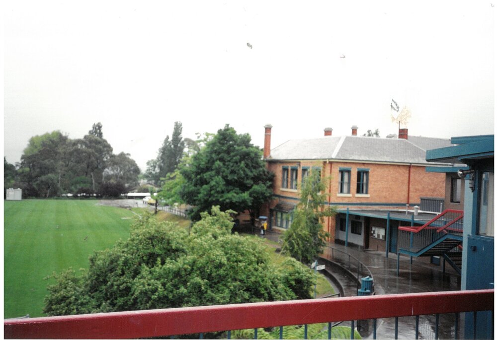 Urangeline as viewed from the Year 12 Common Room balcony, 1997