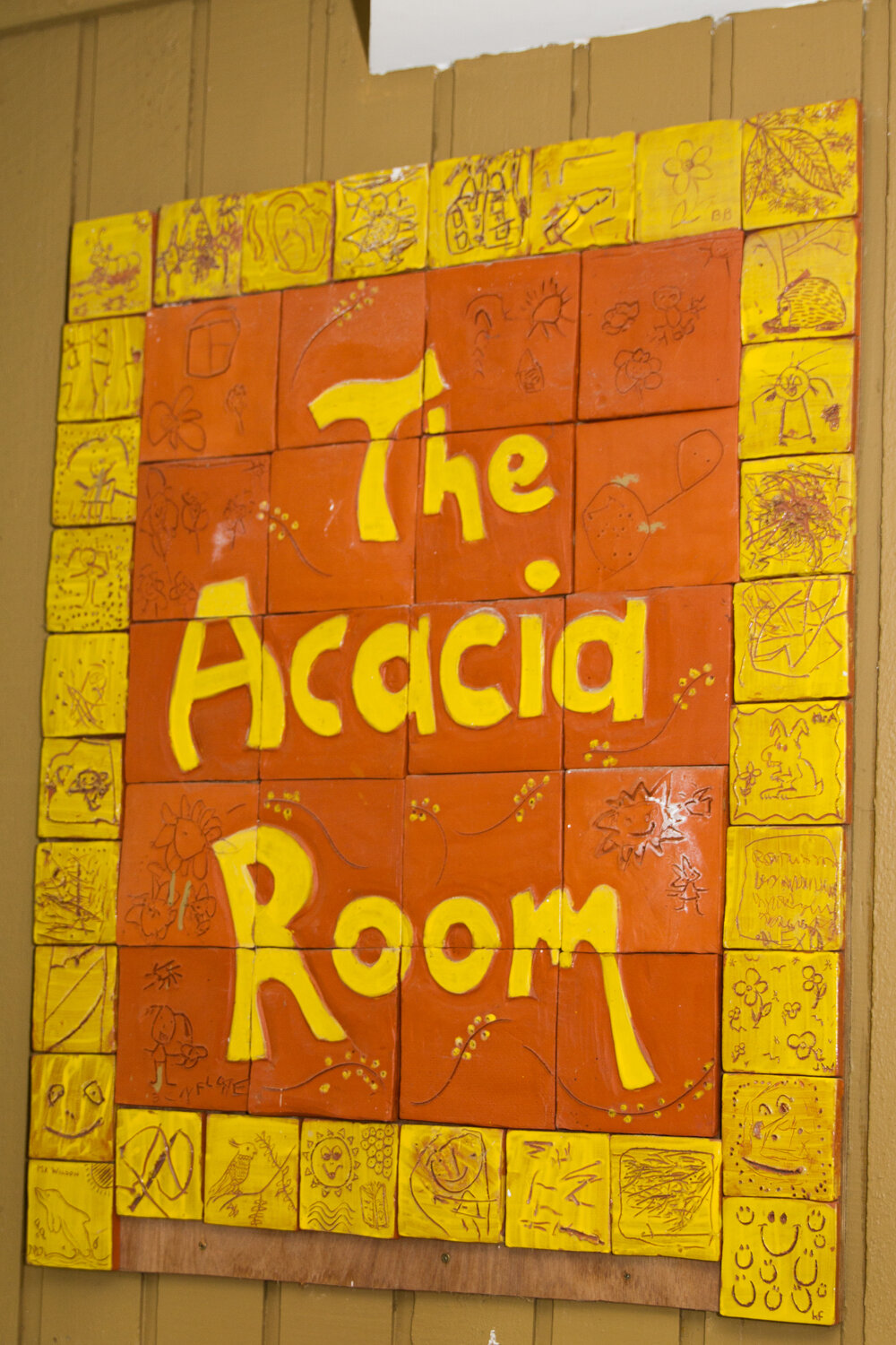 The Acacia Room mural, 1990s
