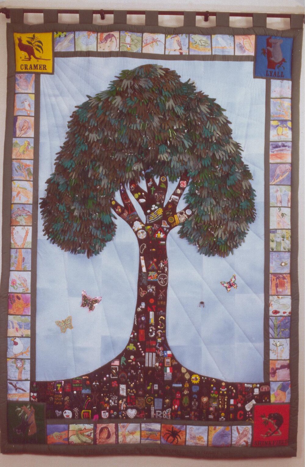 Tree of Life quilt, 1995