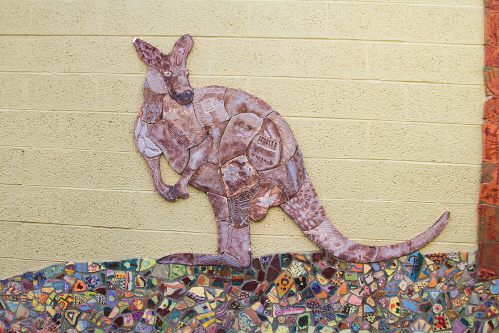 Kangaroo sculpture, 2007
