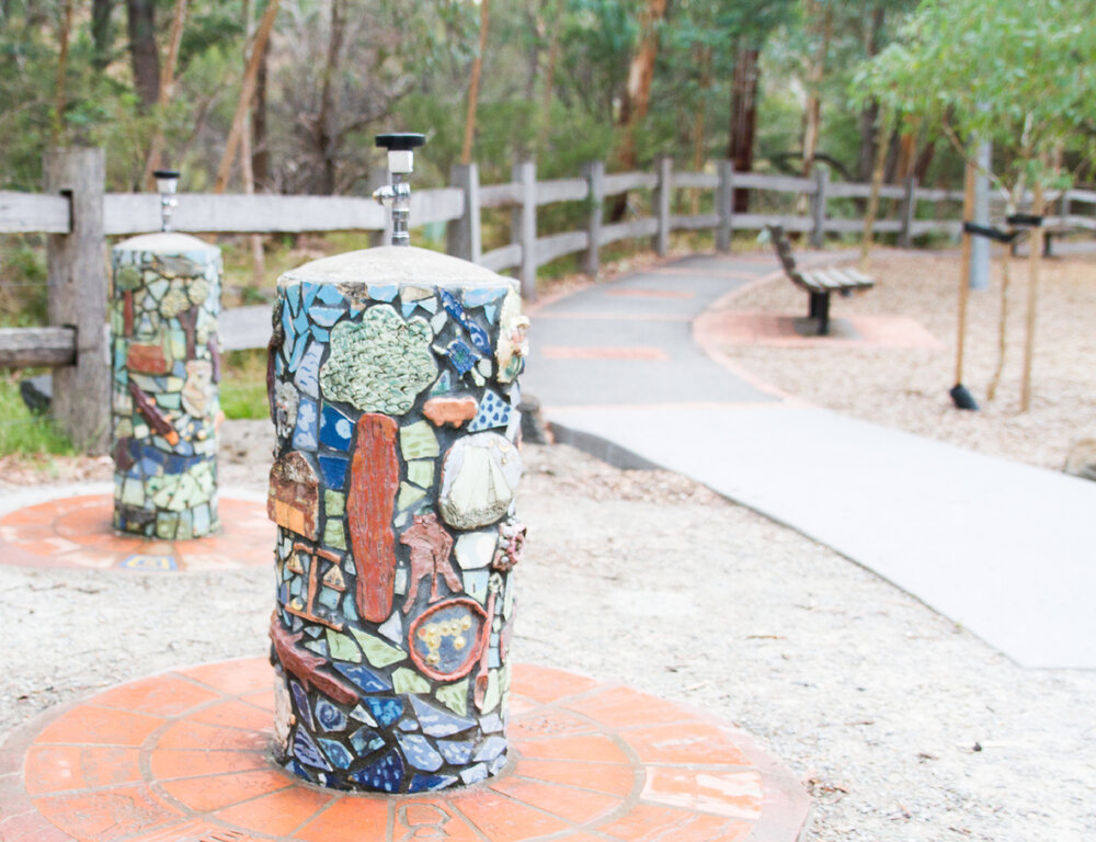 The Gold Rush History Pathway Community Art Project, 2004
