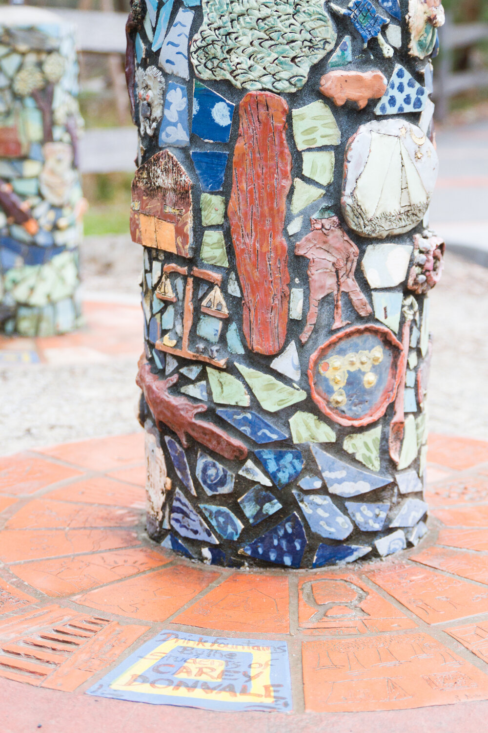 The Gold Rush History Pathway Community Art Project, 2004
