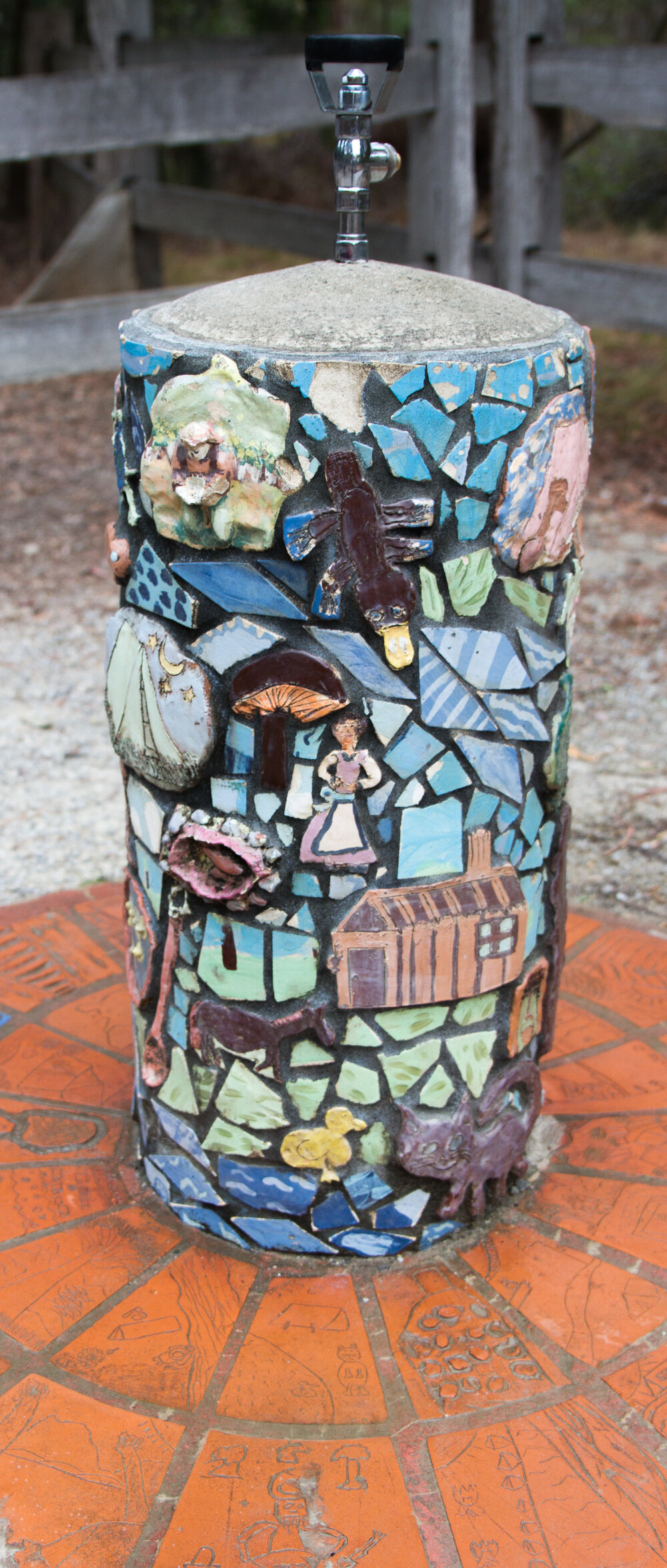 The Gold Rush History Pathway Community Art Project, 2004
