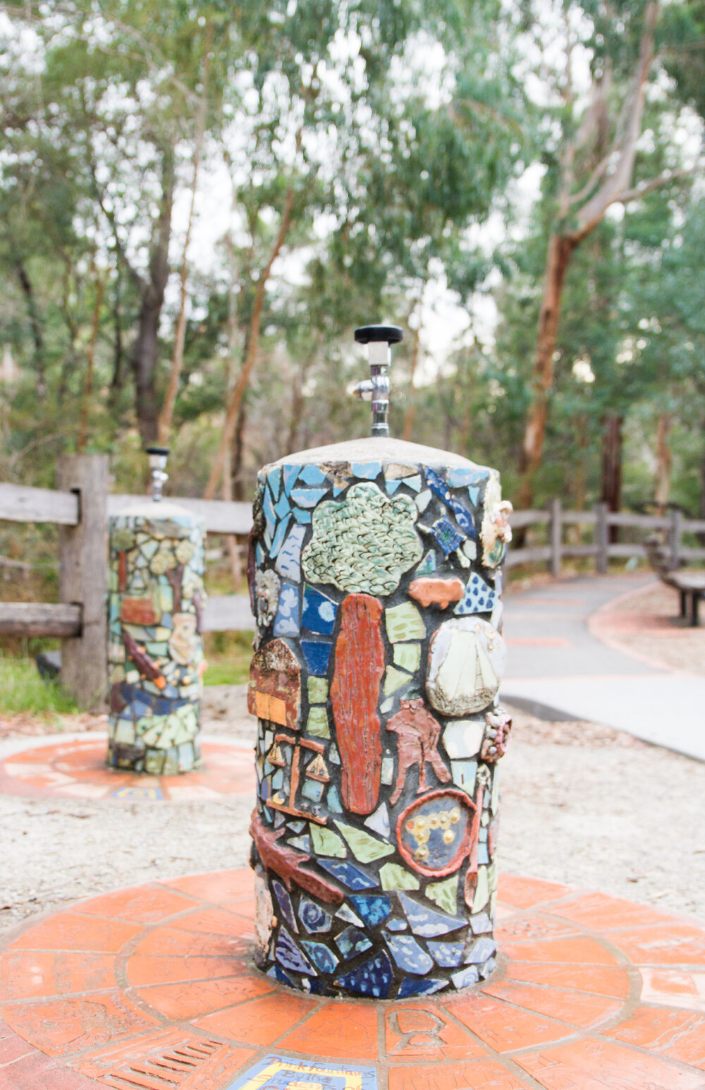 The Gold Rush History Pathway Community Art Project, 2004