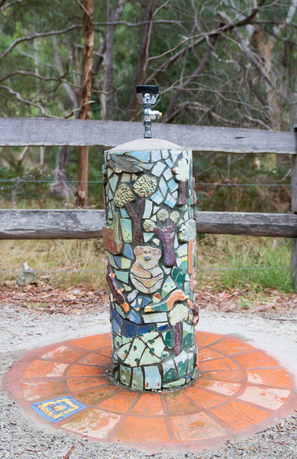 The Gold Rush History Pathway Community Art Project, 2004