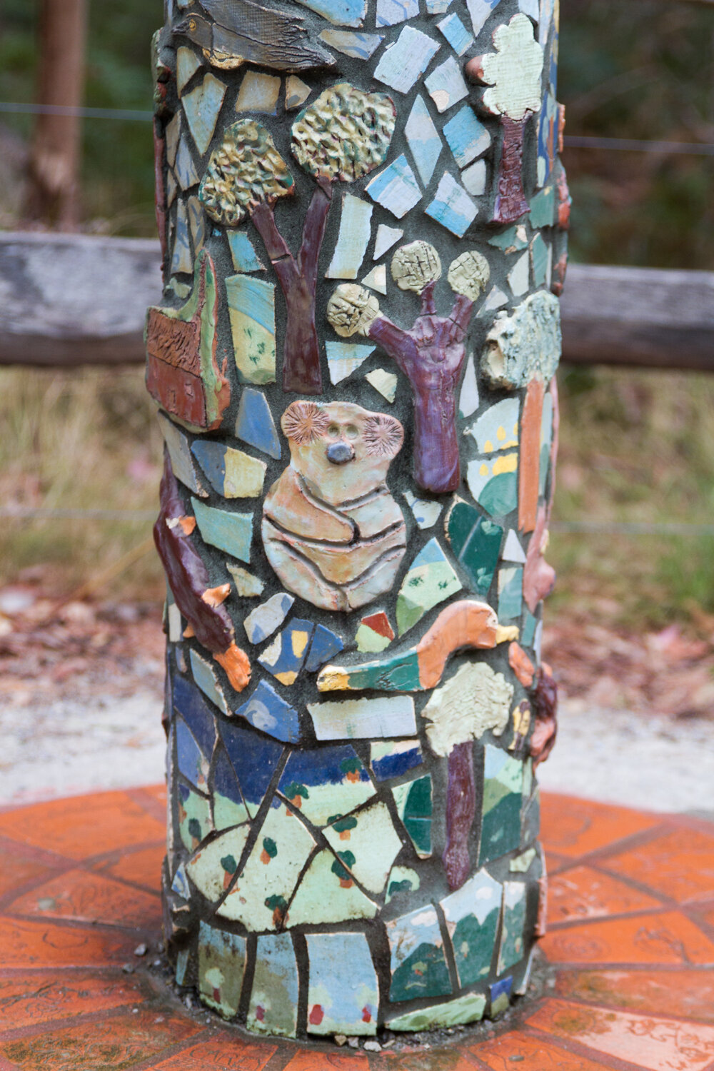 The Gold Rush History Pathway Community Art Project, 2004