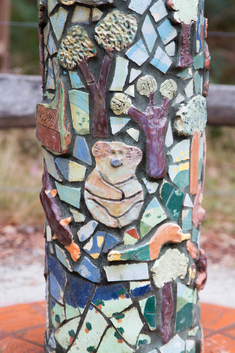 The Gold Rush History Pathway Community Art Project, 2004