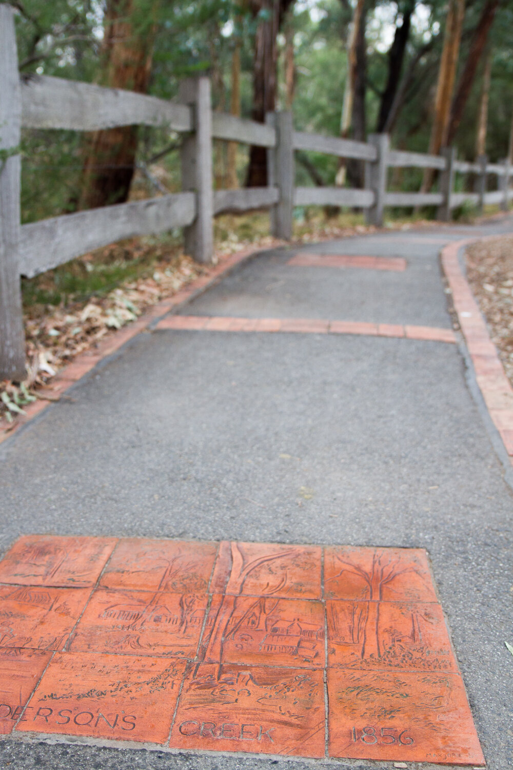 The Gold Rush History Pathway Community Art Project, 2004