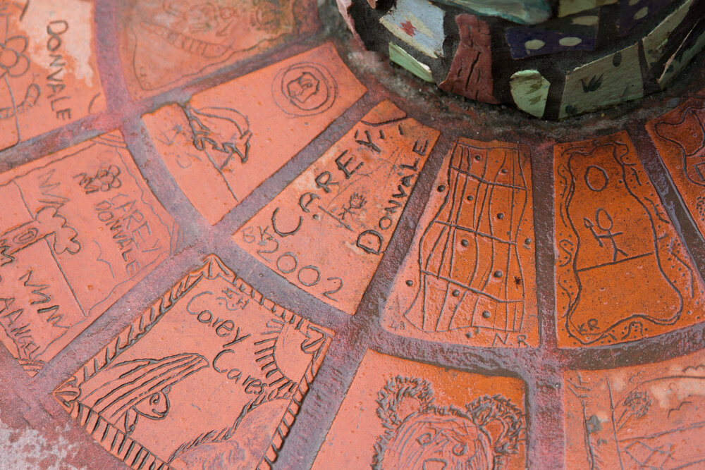 The Gold Rush History Pathway Community Art Project, 2004