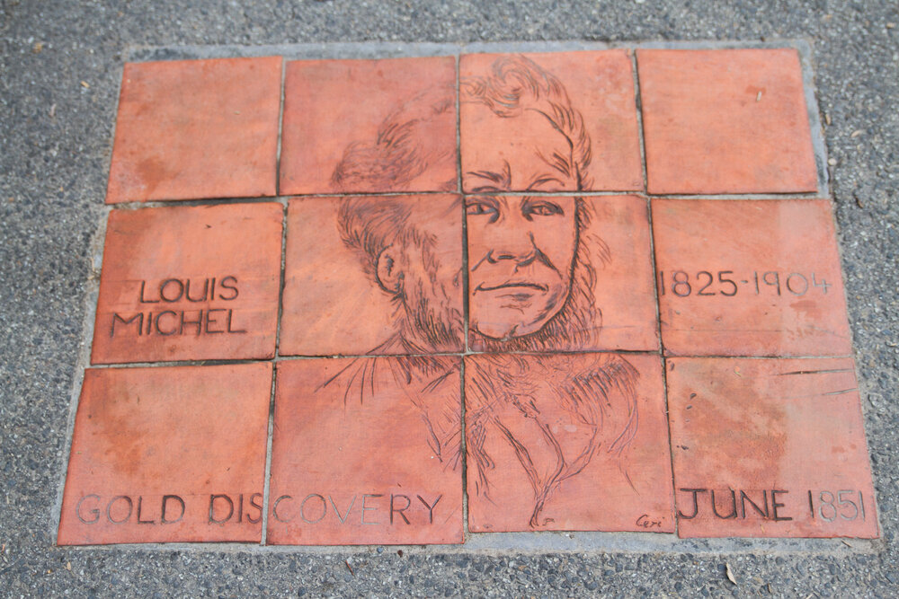 The Gold Rush History Pathway Community Art Project, 2004