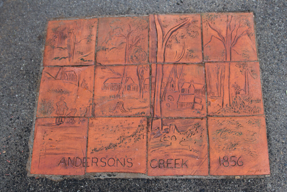 The Gold Rush History Pathway Community Art Project, 2004