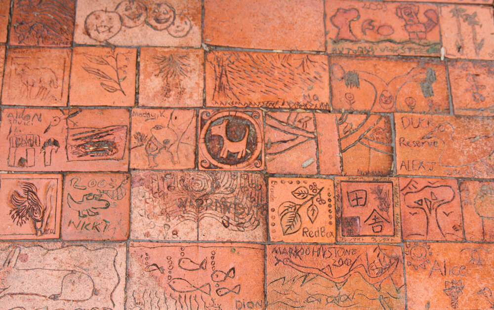 The Gold Rush History Pathway Community Art Project, 2004