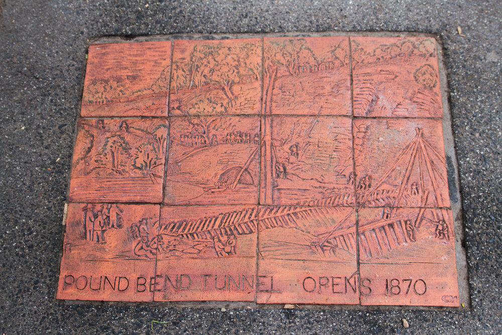The Gold Rush History Pathway Community Art Project, 2004
