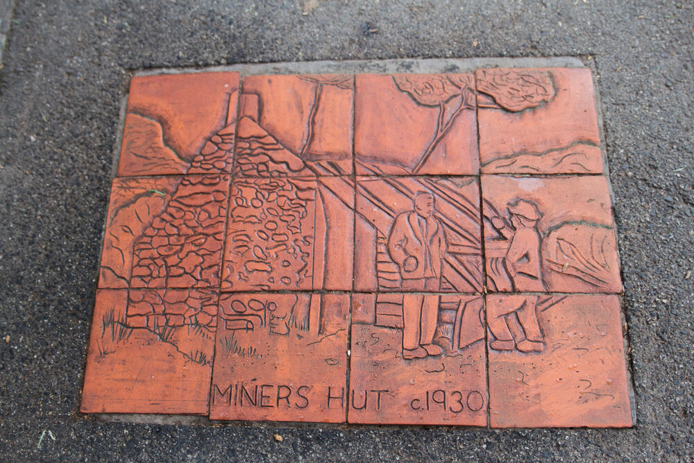 The Gold Rush History Pathway Community Art Project, 2004