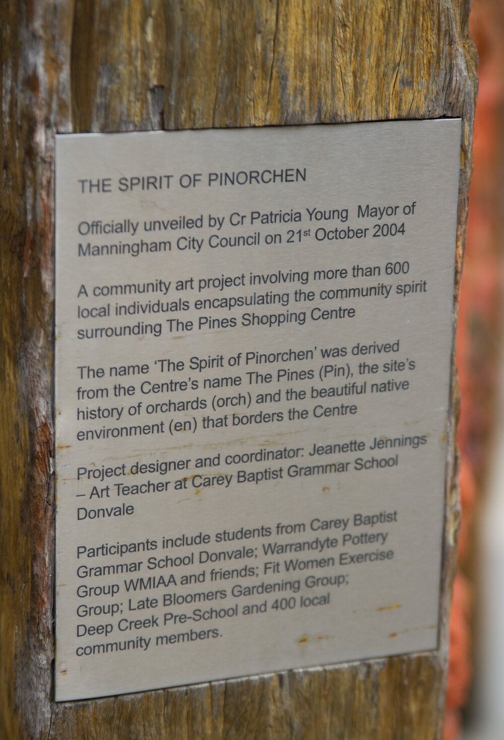 The Spirit of Pinorchen, 2004