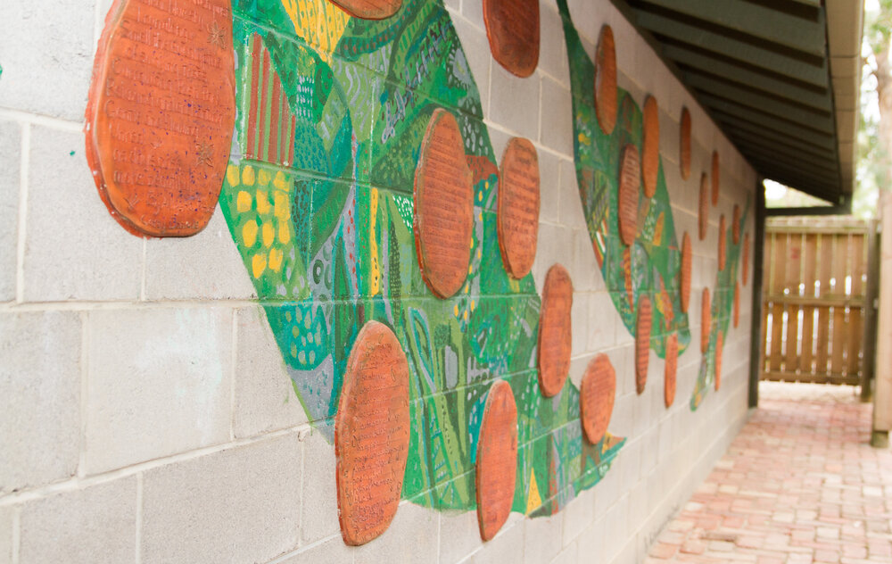 Currawong Bush Park Community Art Project, 2002