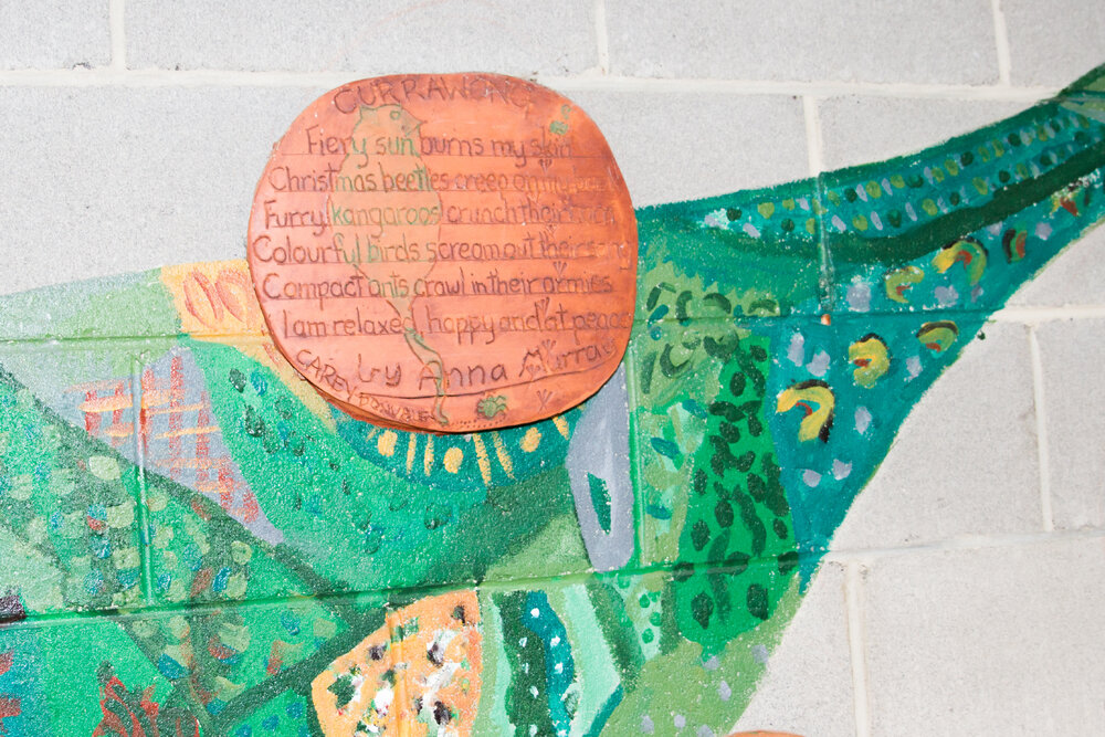 Currawong Bush Park Community Art Project, 2002