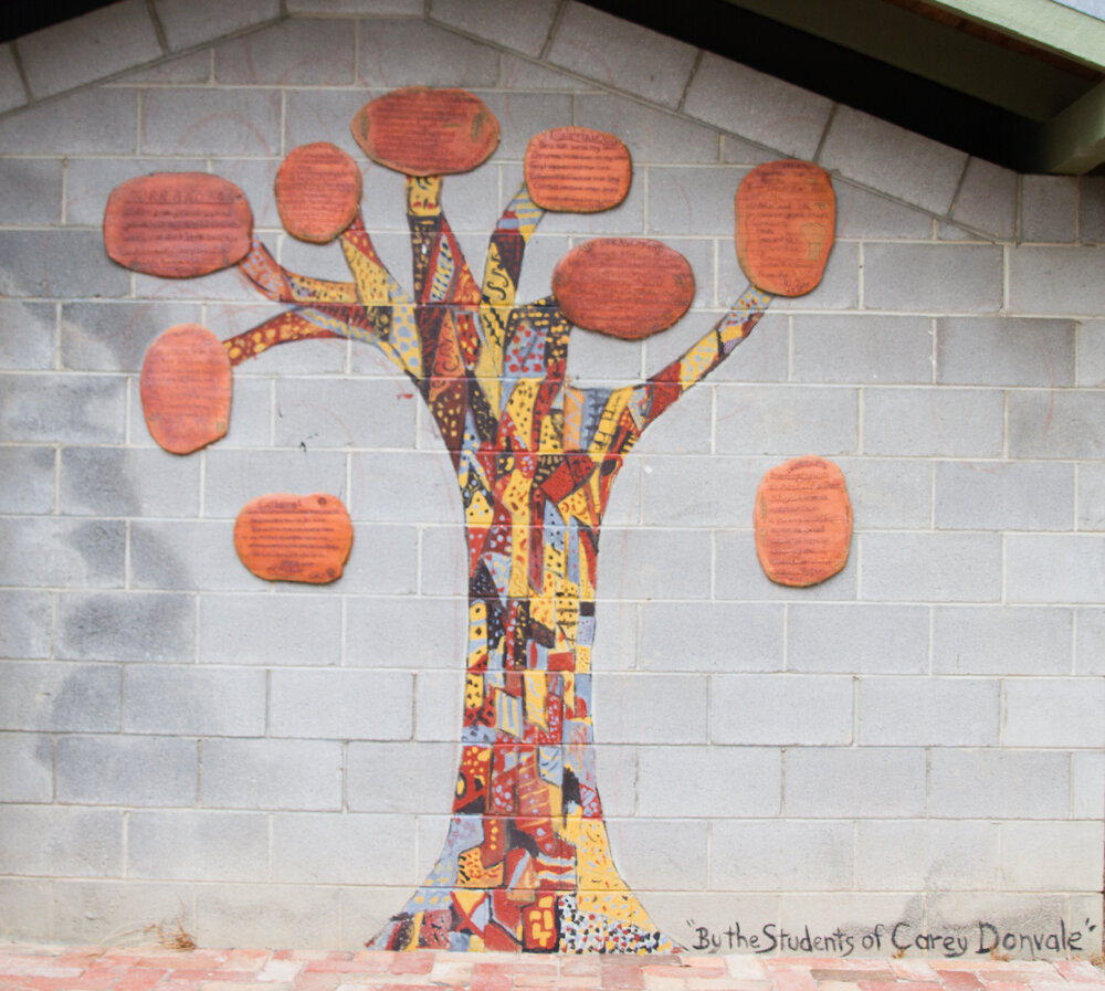 Currawong Bush Park Community Art Project, 2002