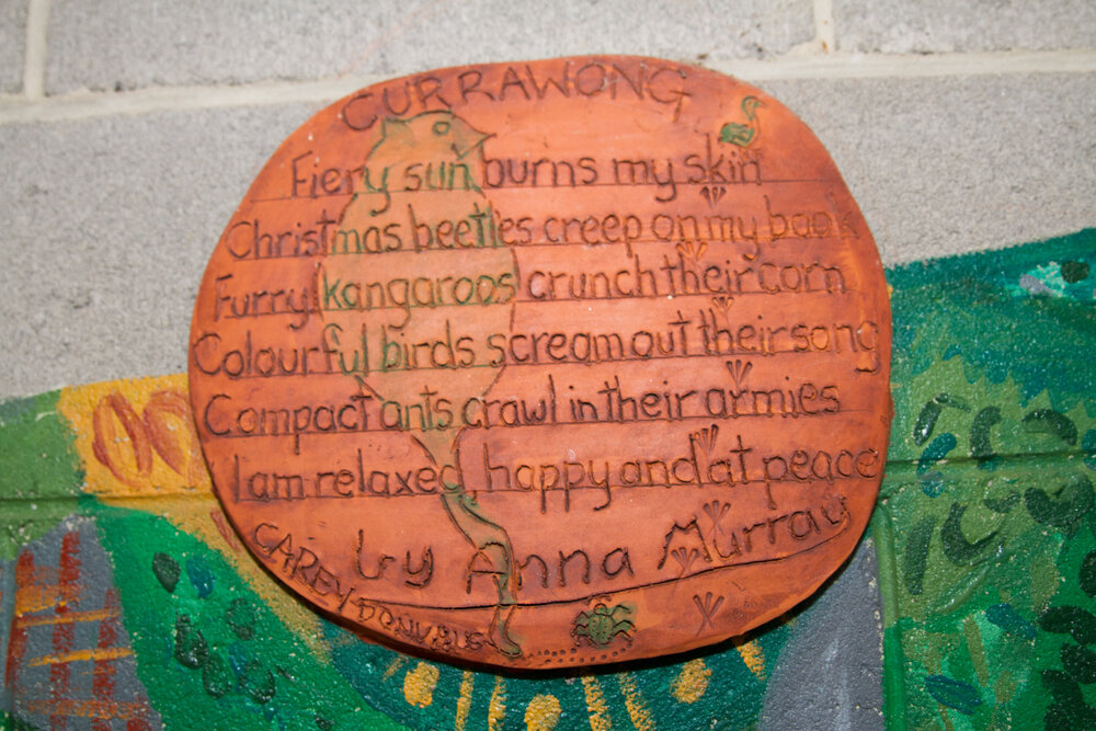 Currawong Bush Park Community Art Project, 2000