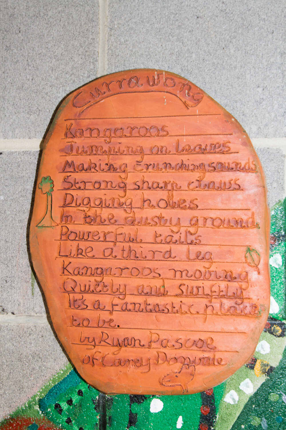 Currawong Bush Park Community Art Project, 2002