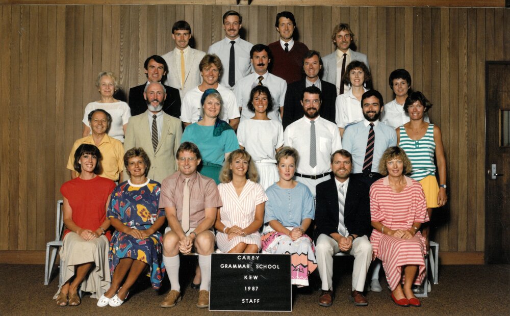 Junior School Kew Staff, 1987