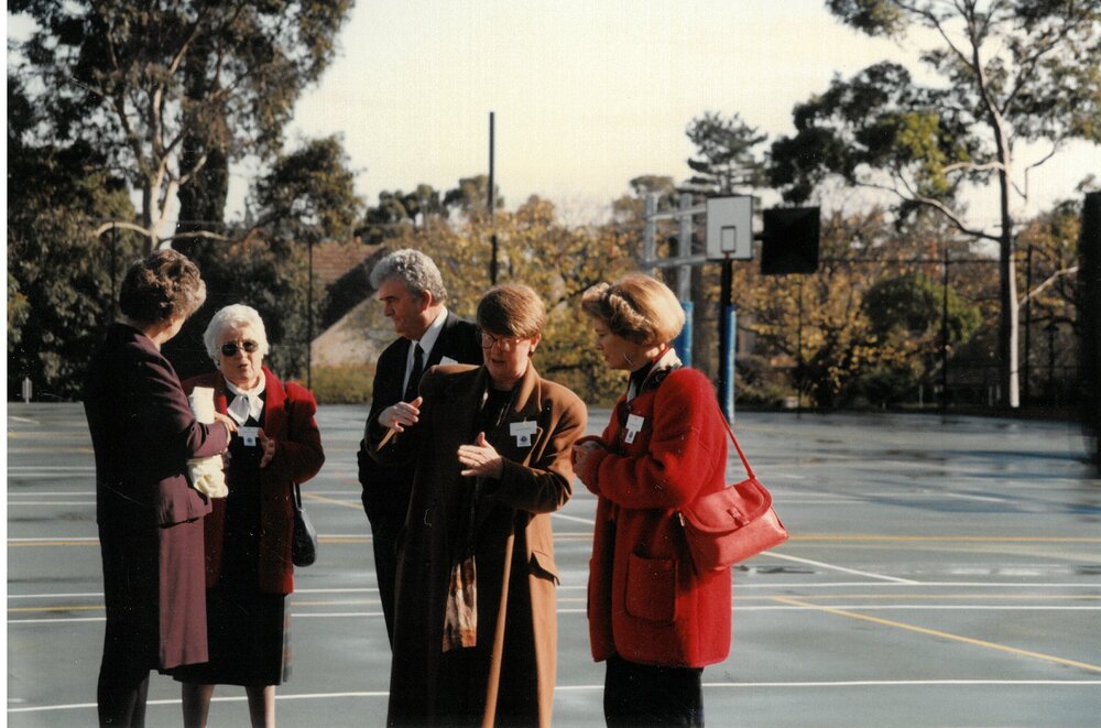 Opening of Macafee Courts, 1997