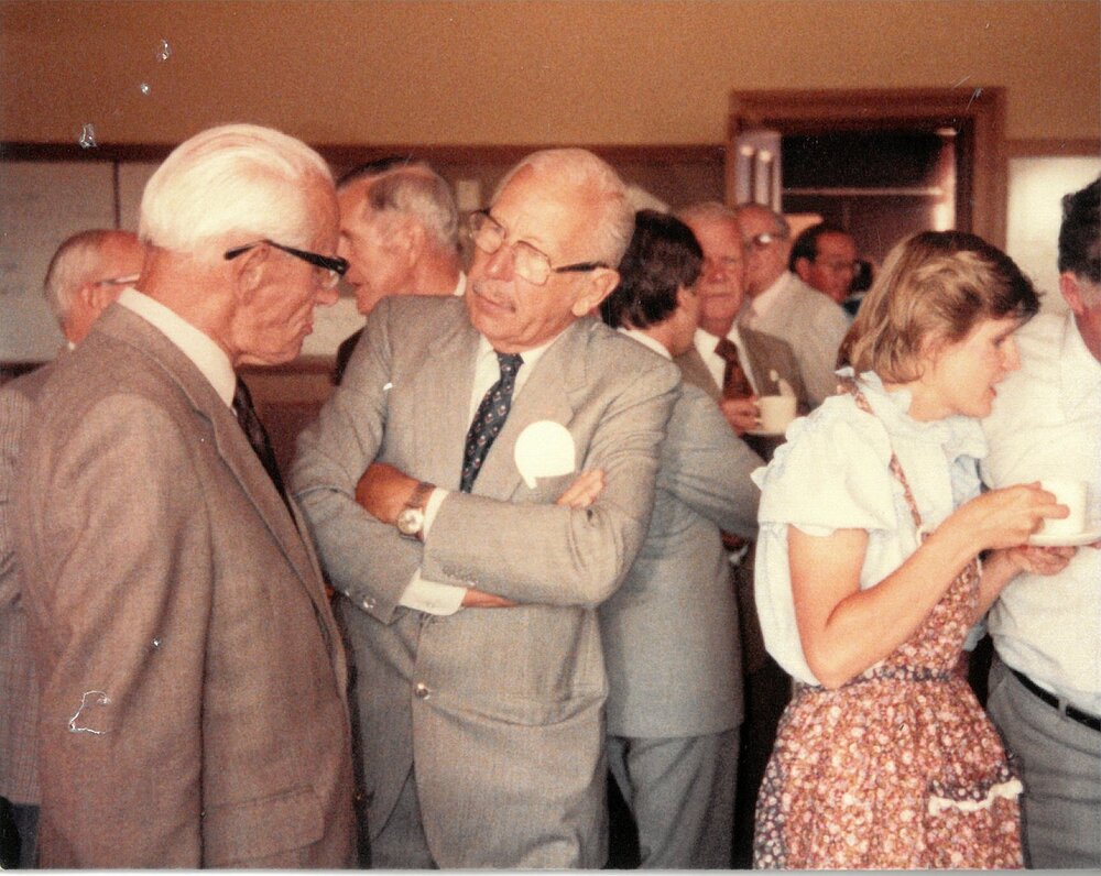Foundation students at 60th anniversary of School celebrations, 1983