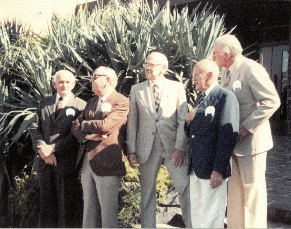 Foundation students at 60th anniversary of School celebrations, 1983