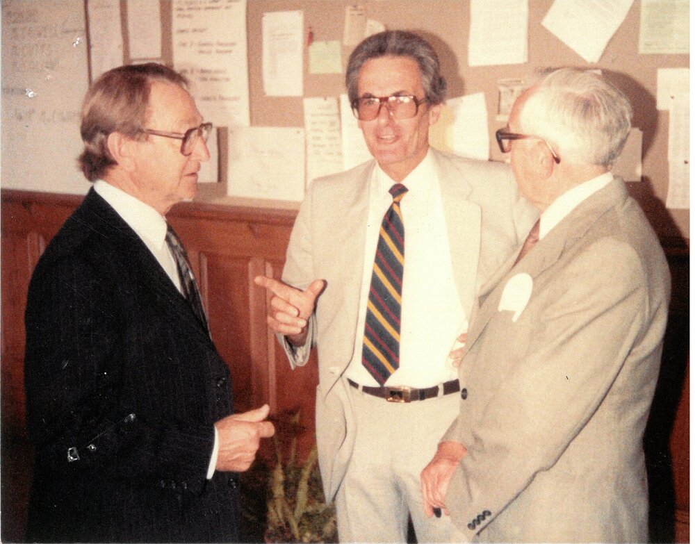 Foundation students at 60th anniversary of School celebrations, 1983