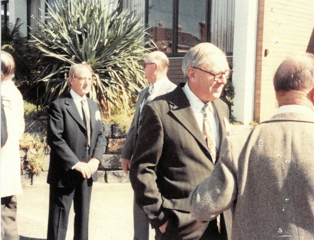 Foundation students at 60th anniversary of School celebrations, 1983