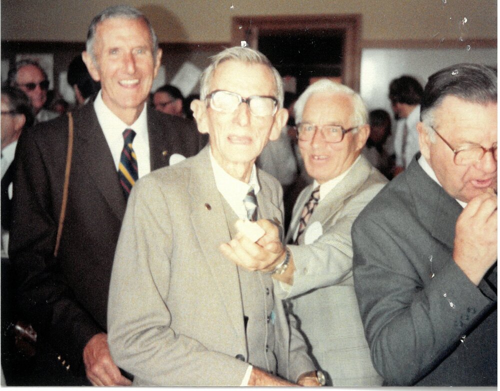 Foundation students at 60th anniversary of School celebrations, 1983