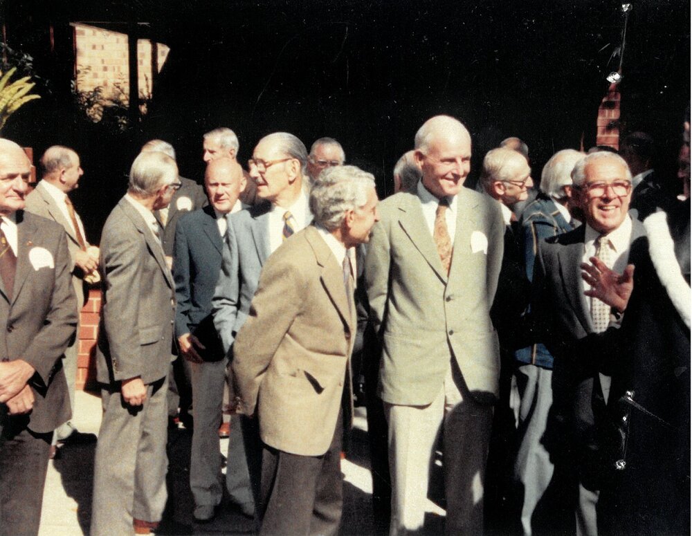 Foundation students at 60th anniversary of School celebrations, 1983