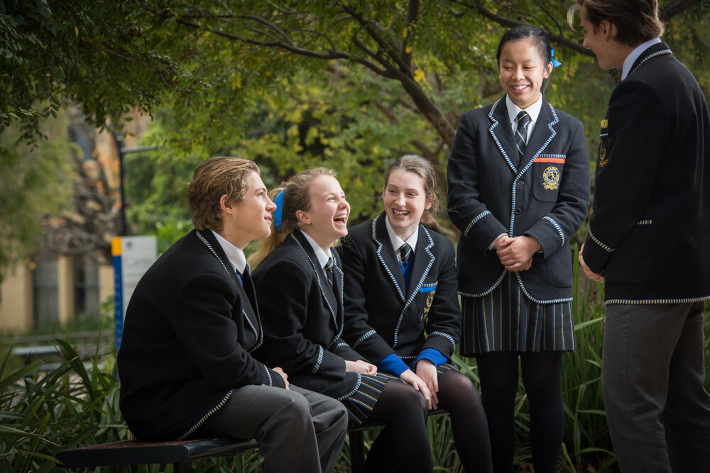 Group of senior students, 2015