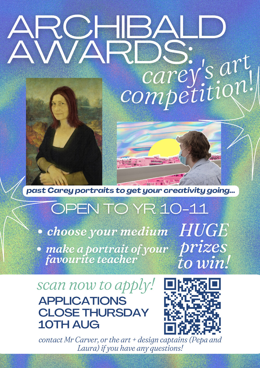 Carey Archibald Awards poster, 2023
