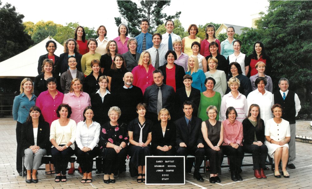 Junior School Kew Staff, 2002