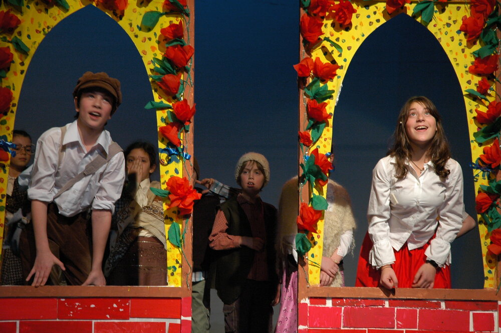 'Snow Queen' rehearsal, 2005