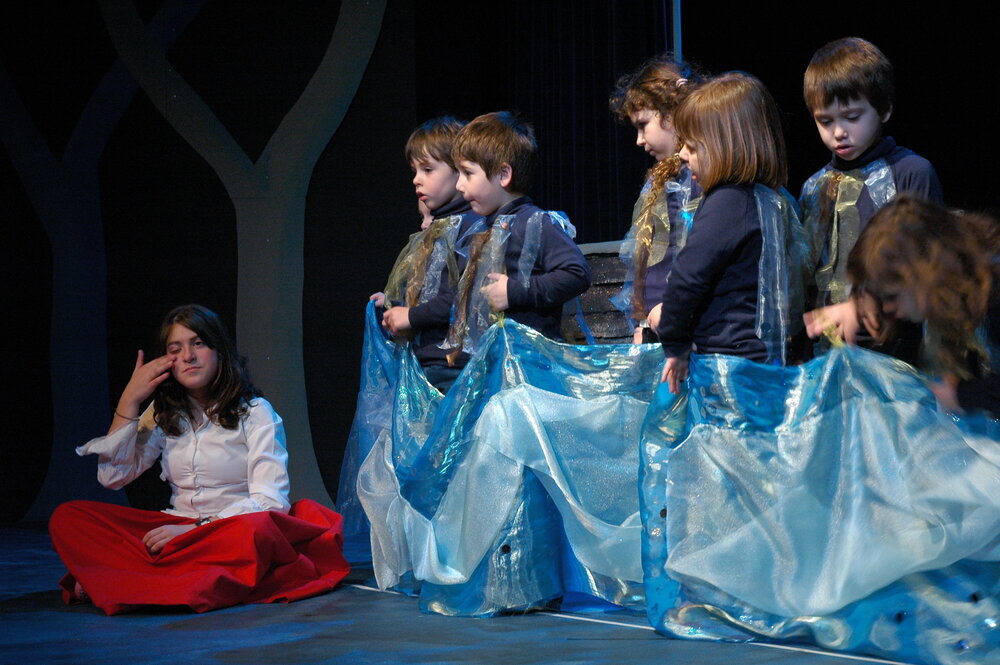'Snow Queen' rehearsal, 2005