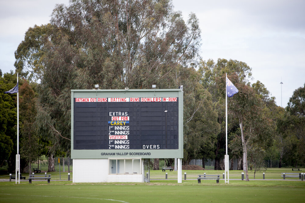 Graham Yallop Scoreboard, 2013