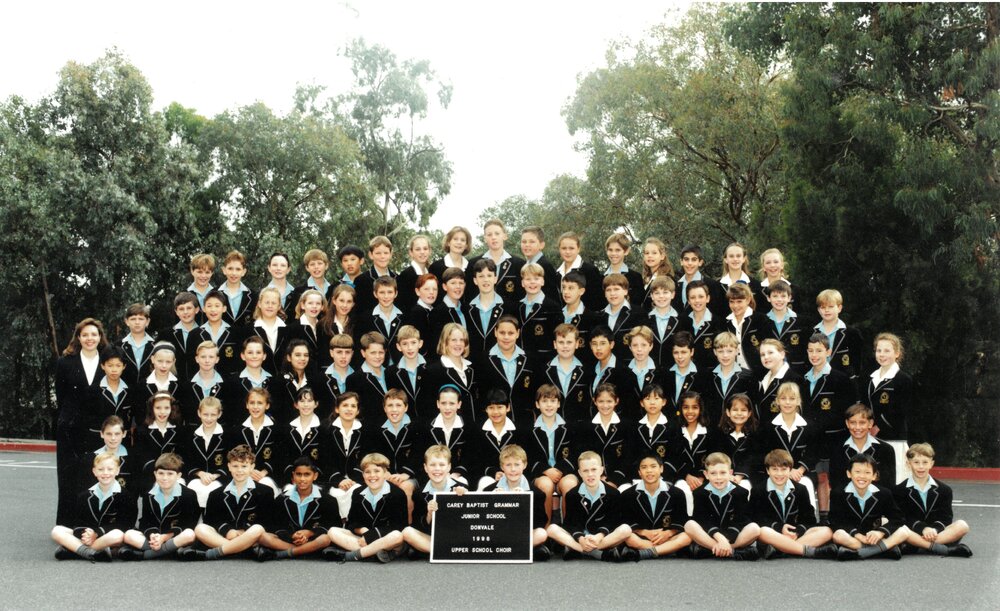 Donvale Upper School Choir, 1996