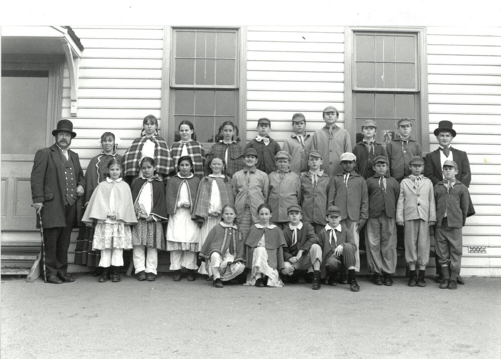 Donvale students at Sovereign Hill, circa 1990s