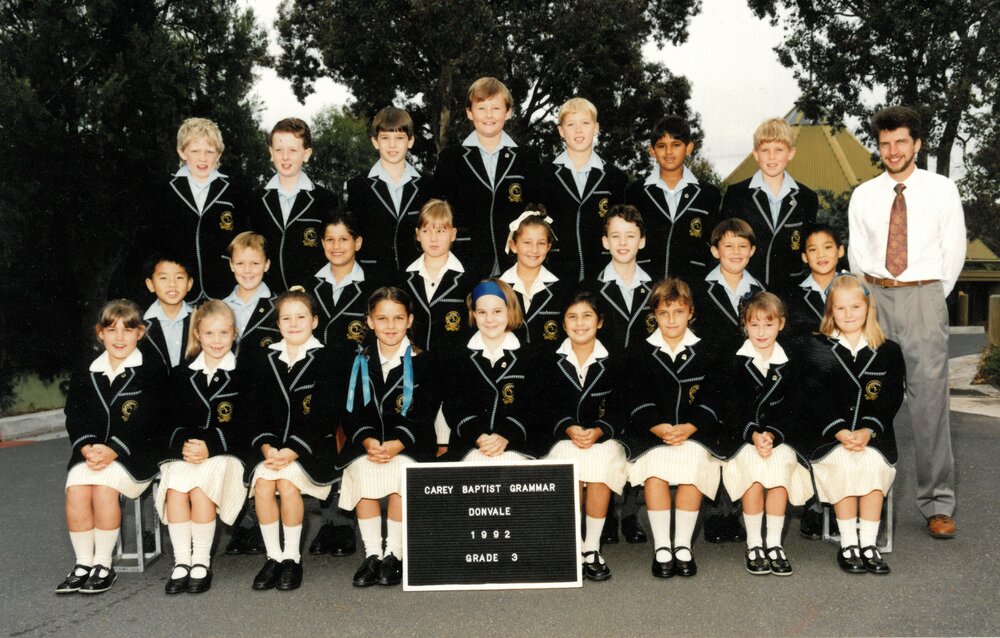 Donvale Junior School Grade 3, 1992