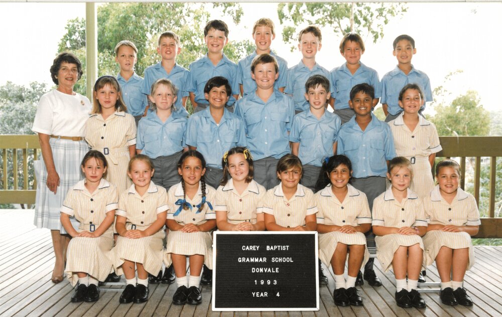 Donvale Junior School Grade 4, 1993