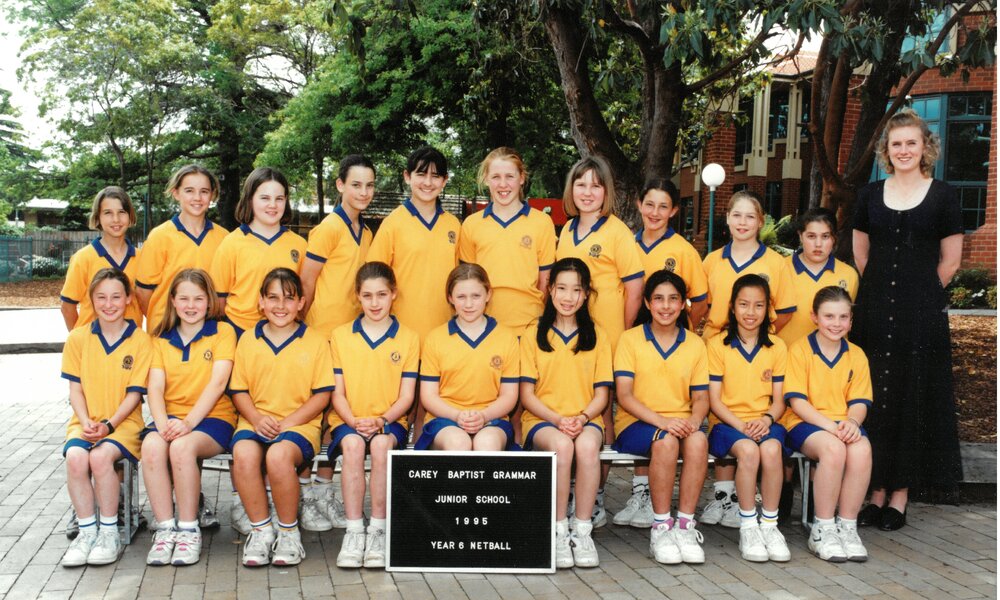 Year 6 Netball, 1995