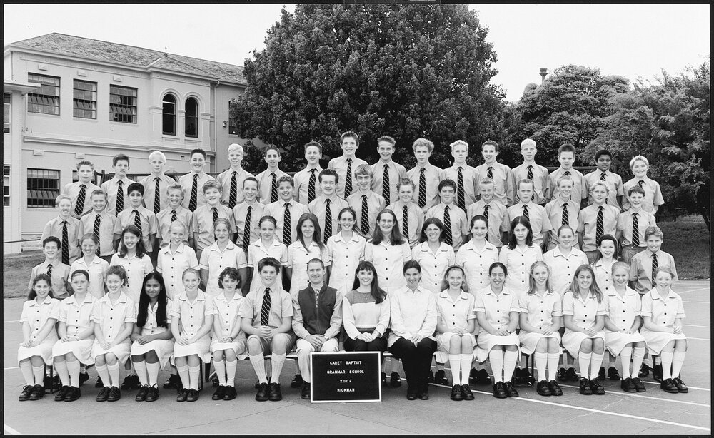 HICKMAN House Senior School 2002