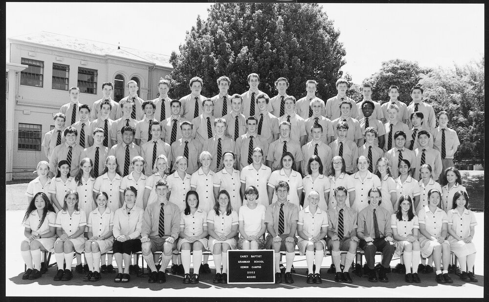 Moore House Senior School, 2002