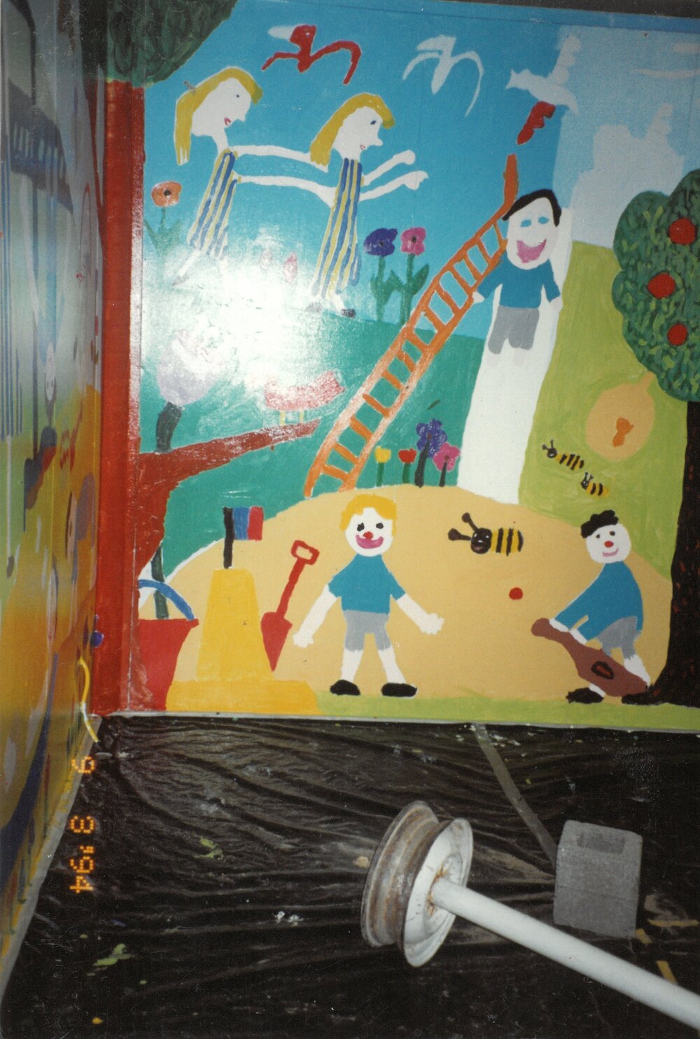 Donvale pre-school mural, 1994