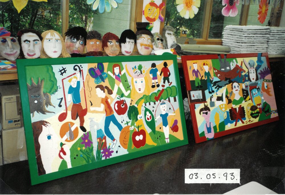 Donvale jigsaw murals, 1993