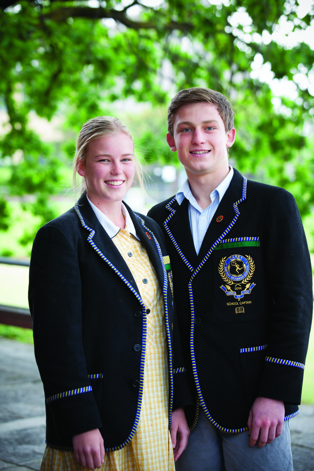 Senior School captains, 2014
