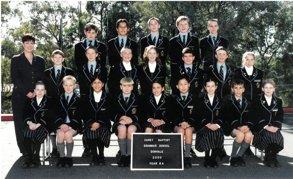 Donvale Year 6A, 2000
